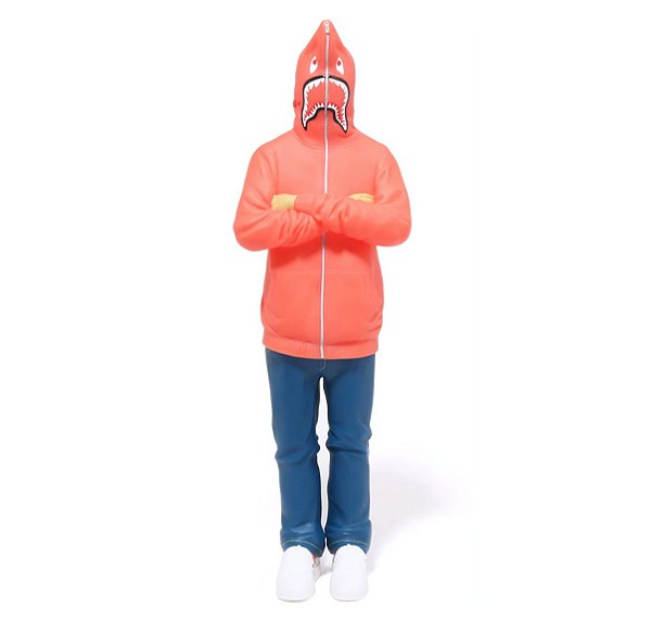 BAPE - Boneco 2ND Shark Figure "Rosa" -NOVO-