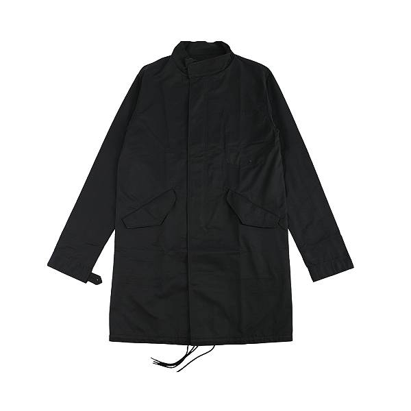 VLONE - Jaqueta Parka Bones Trench "Preto" -USADO-