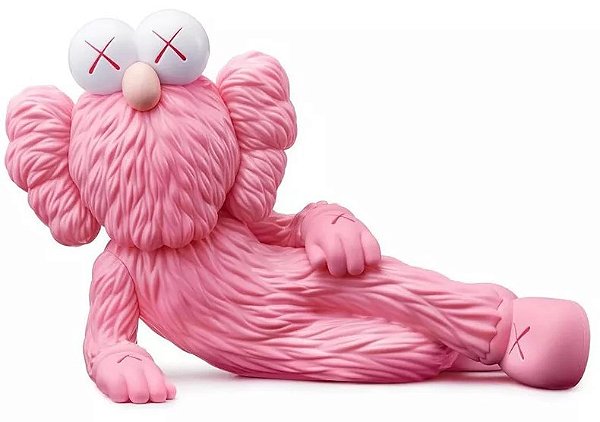 KAWS - Boneco Time Off "Rosa" -NOVO-