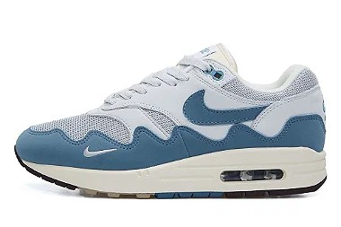 NIKE x PATTA - Air Max 1 Waves "Aqua" (with Bracelet) (42,5 BR / 10,5 US) -NOVO-