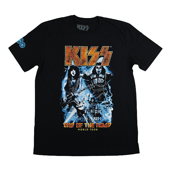 KISS - Camiseta End Of The Road (World Tour) "Preto" -NOVO-