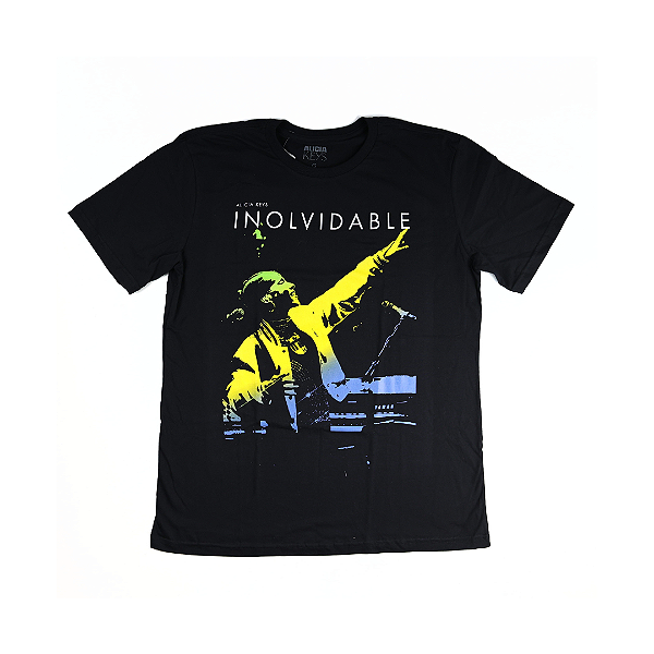 ALICE KEYS - Camiseta Inolvidable World Tour "Preto" -NOVO-