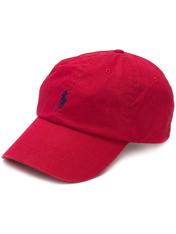 POLO RALPH LAUREN - Boné Classic Sport "Vermelho" -NOVO-