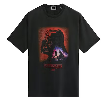 KITH x STAR WARS - Camiseta Darth Vader Poster Vintage "Preto" -NOVO-