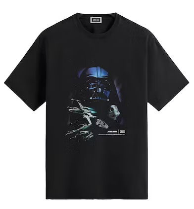 KITH x STAR WARS - Camiseta Darth Vader Space Poster Vintage "Preto" -NOVO-