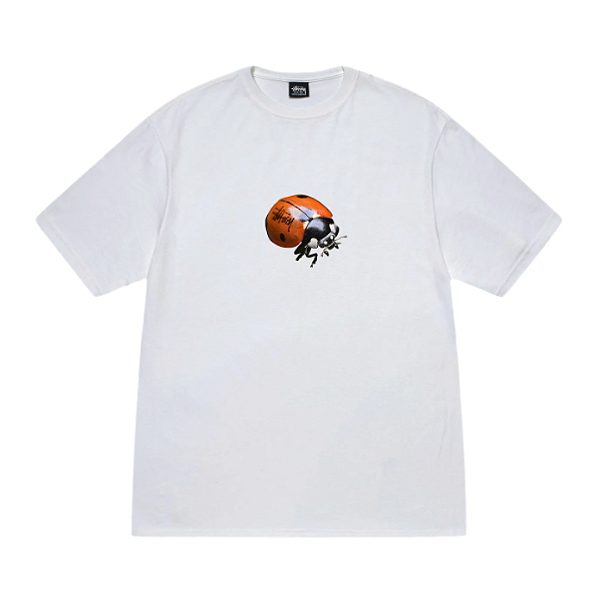 STUSSY - Camiseta Ladybug "Branco" -NOVO-