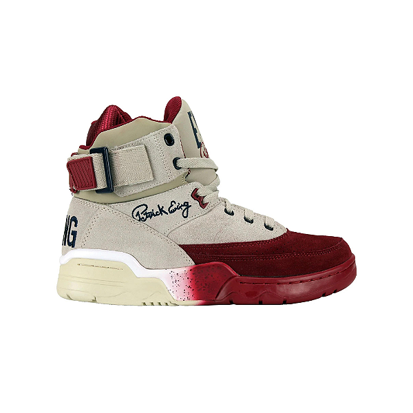 EWING - Ewing 33 HI "Cream/Burgundy" -NOVO-