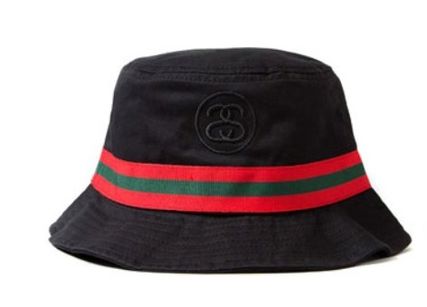 STUSSY - Chapéu Bucket Monte Carlo "Preto" -NOVO-