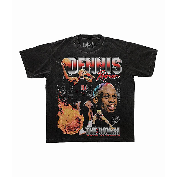 RODMAN APPAREL - Camiseta One Fire "Cinza" -NOVO-