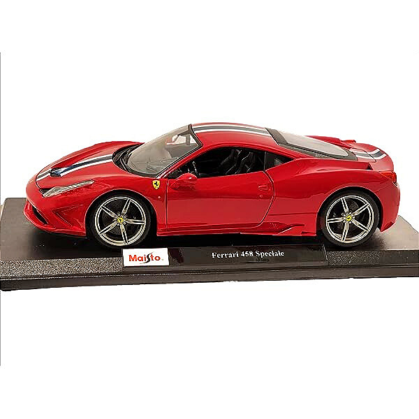 MAISTO - Miniatura Ferrari 458 Speciale 1/18 "Vermelho" -NOVO-