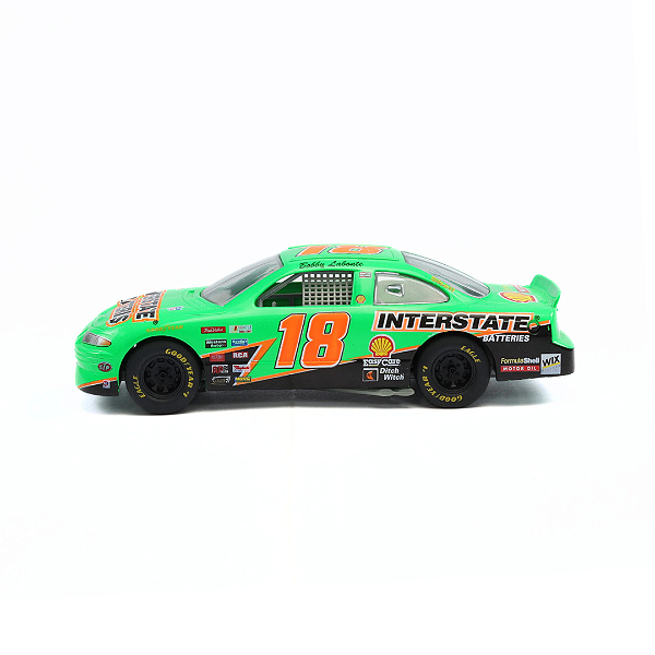 RACING CHAMPIONS - Miniatura Nascar Interstate #18 Bobby Labonte 1/24 "Verde" -NOVO-
