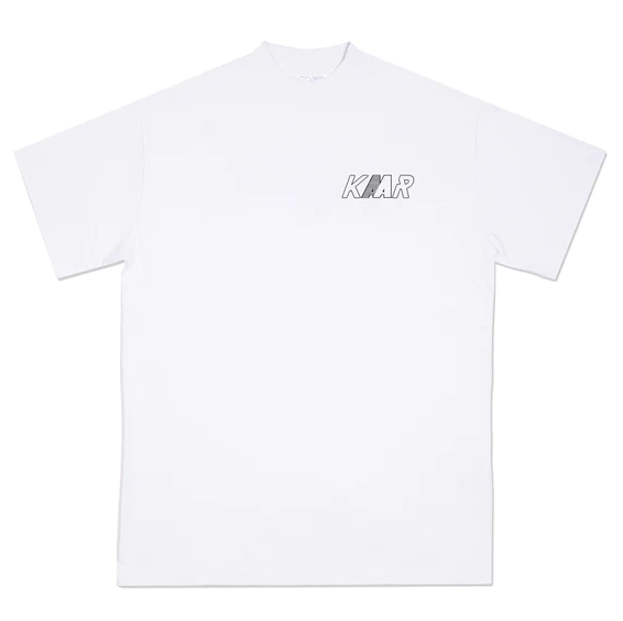 L'ART DE L'AUTOMOBILE - Camiseta Kaar "Branco" -NOVO-