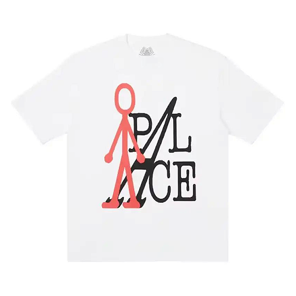 PALACE - Camiseta Diet Bredda "Branco" -NOVO-