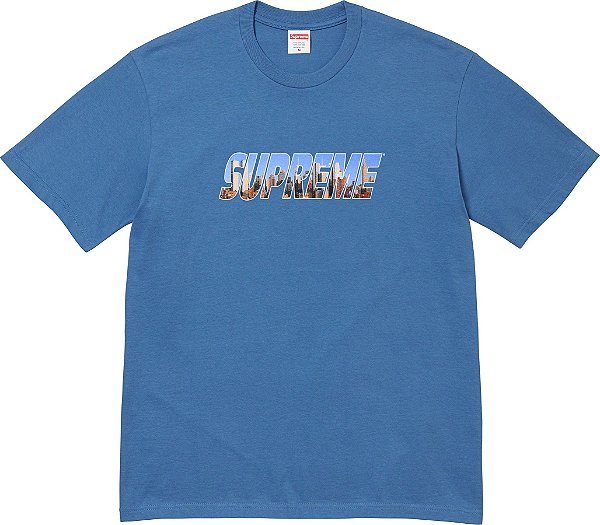 SUPREME - Camiseta Gotham "Azul" -NOVO-