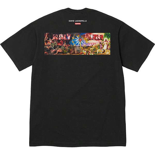 SUPREME - Camiseta Holy War "Preto" -NOVO-