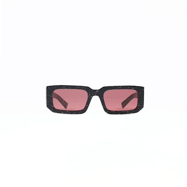 PRADA - Óculos de Sol Marblet "Black Marblet" -USADO-