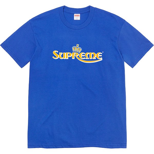 SUPREME - Camiseta Crown "Azul" -NOVO-