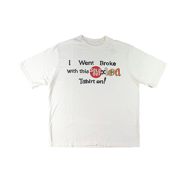 EXCLUSIVIST X SOLD OUT - Camiseta Merch "Creme" -NOVO-