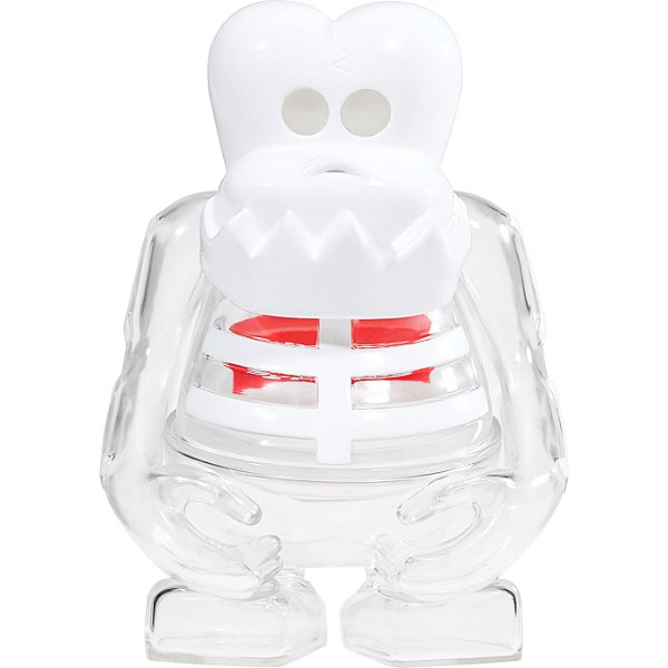 SUPREME x BOUNTY HUNTER - Boneco Hunter Skull-Kun "Clear" -NOVO-