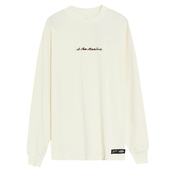 NIKE x A MA MANIÉRE - Camiseta Manga Longa Jordan "Creme" -NOVO-