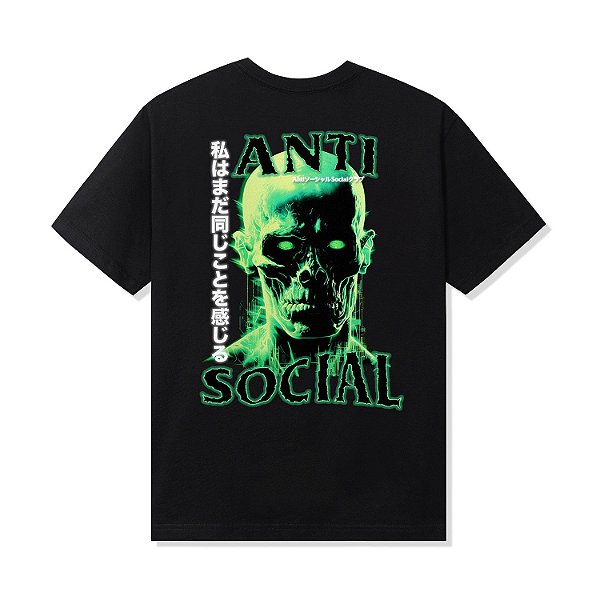 ANTI SOCIAL SOCIAL CLUB - Camiseta Cannibal "Preto" -NOVO-