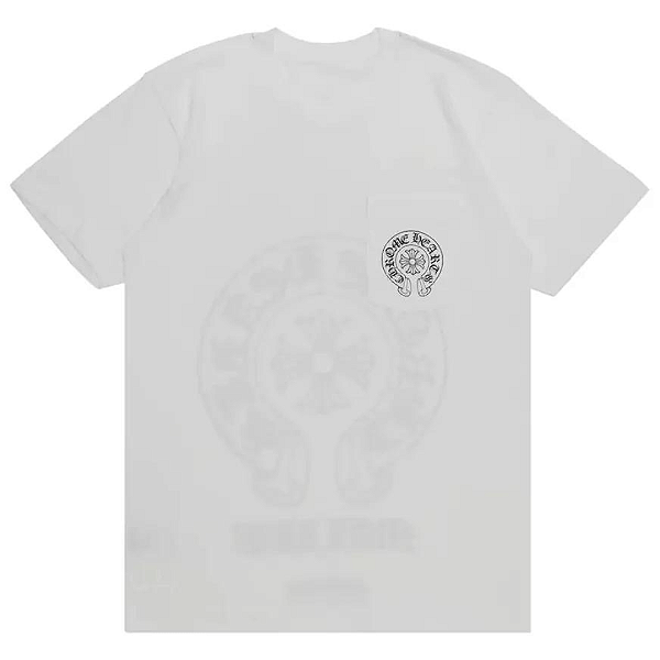 CHROME HEARTS - Camiseta Malibu Exclusive "Branco" -NOVO-