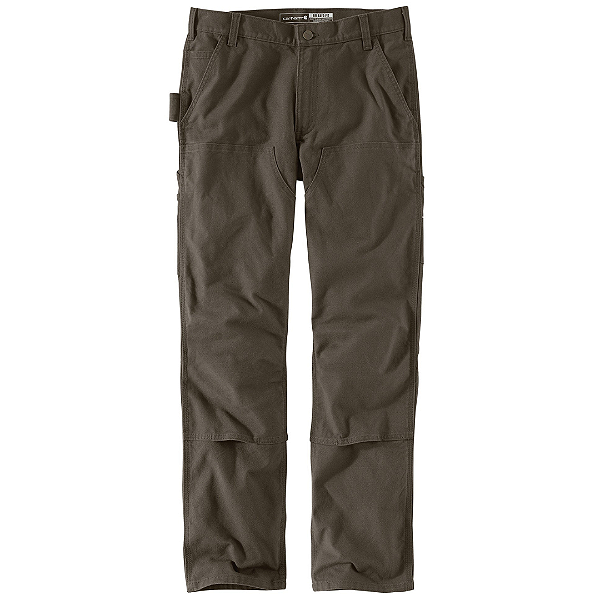 CARHARTT - Calça Relaxed Fit Duck Double-Front Utility Work "Tarmac" -NOVO-