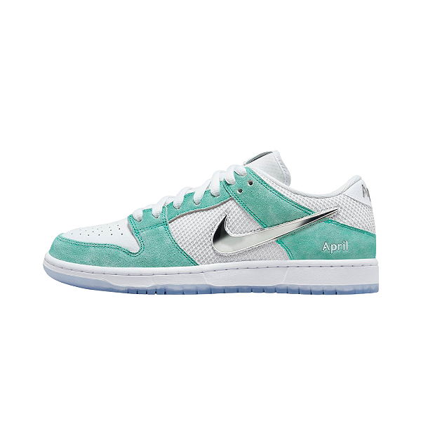 NIKE x APRIL SKATEBOARS - SB Dunk Low PRO QS "Turbo Green" -NOVO-