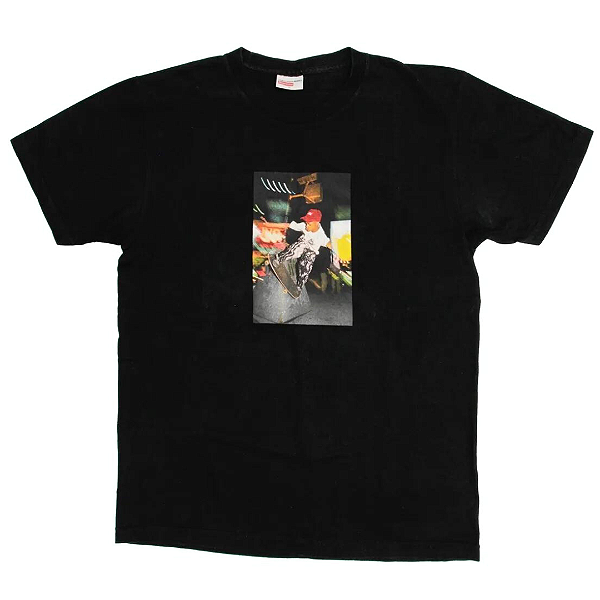 SUPREME x COMME DES GARÇONS -  Camiseta Harold Hunter SS14 "Preto" -NOVO-