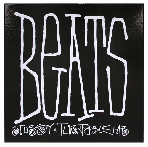 STUSSY x TURNTABLE BEATS - Disco de Vinyl "Preto" -NOVO-