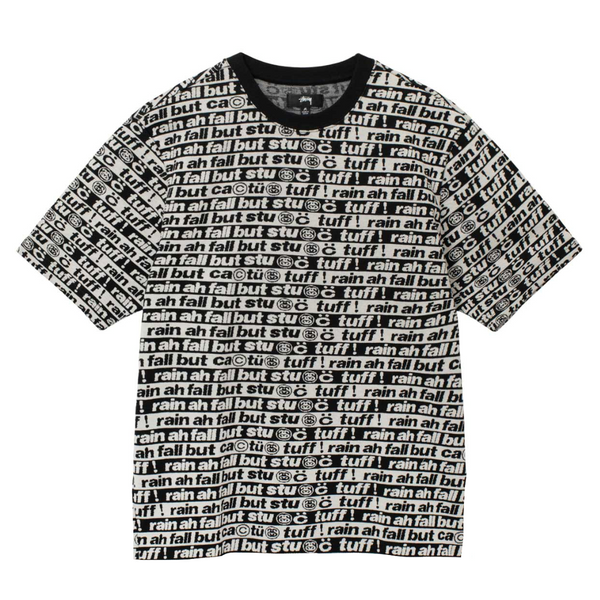 STUSSY x CPFM - Camiseta Knit "Preto/Branco" -NOVO-
