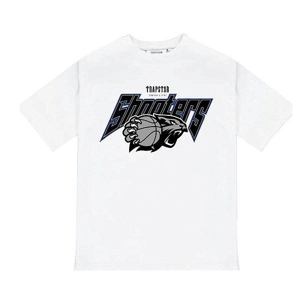 TRAPSTAR - Camiseta Shooters "Branco" -NOVO-