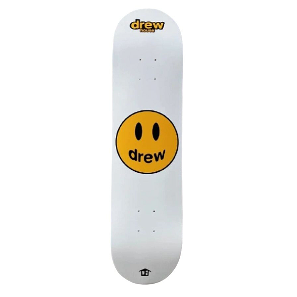 DREW HOUSE - Shape de Skate Mascot "Branco" -NOVO-