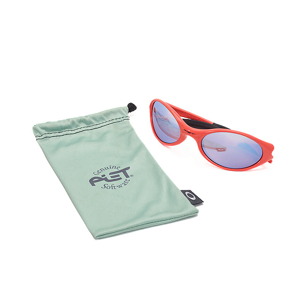 OAKLEY x PIET - Óculos Eye Jacket "Safety Orange/Prizm Snow Sapphire" -NOVO-