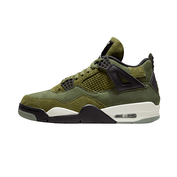 NIKE - Air Jordan 4 Retro SE Craft "Medium Olive" (39,5 BR / 8 US) -NOVO-