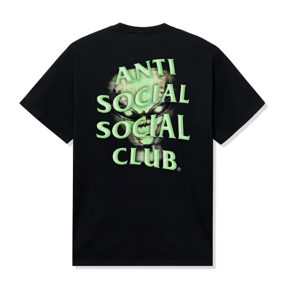 ANTI SOCIAL SOCIAL CLUB - Camiseta UAP "Preto" -NOVO-