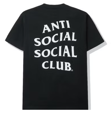ANTI SOCIAL SOCIAL CLUB - Camiseta Mind Games "Preto/Branco" -NOVO-