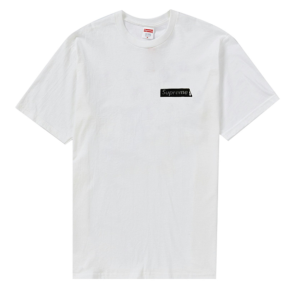 SUPREME x DOVER STREET MARKET - Camiseta 10TH Anniversary "Branco" -NOVO-
