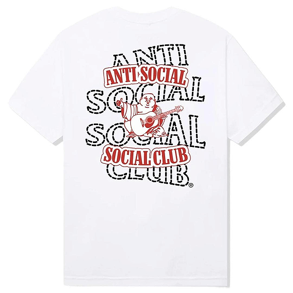 ANTI SOCIAL SOCIAL CLUB x TRUE RELIGION - Camiseta Anti-Truth Premium "Branco" -NOVO-