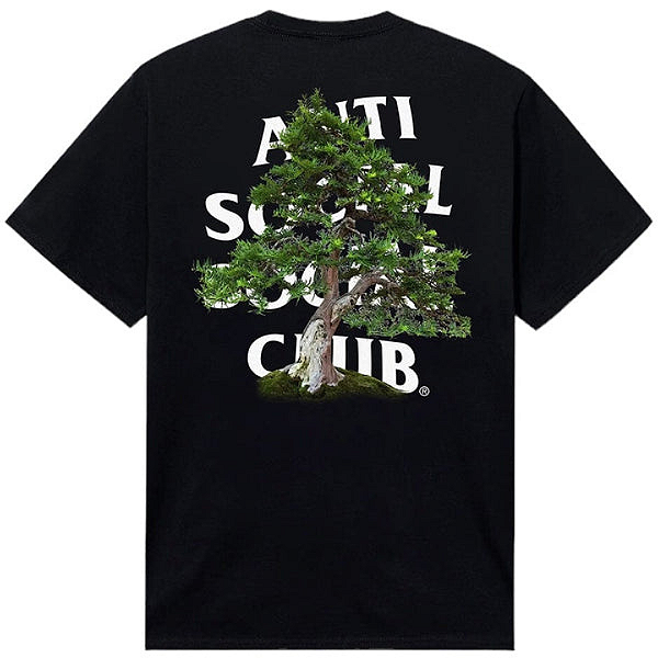 ANTI SOCIAL SOCIAL CLUB - Camiseta Formal Upright "Preto" -NOVO-