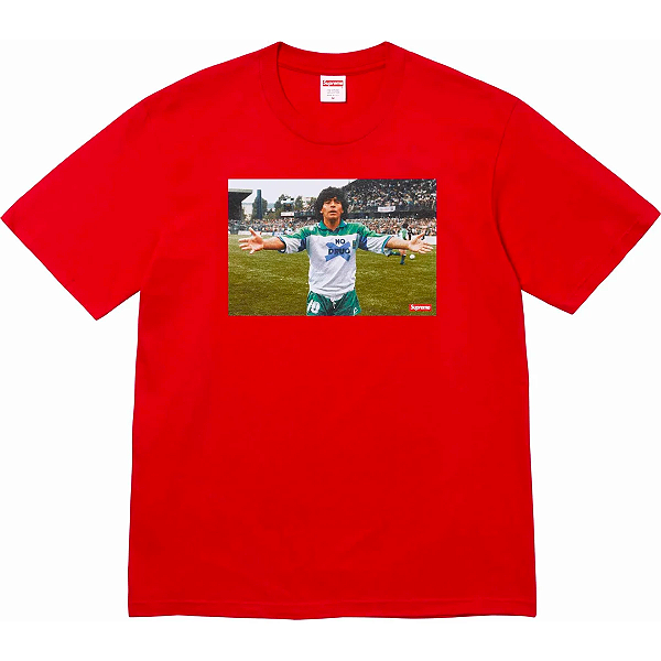 SUPREME - Camiseta Maradona "Vermelho" -NOVO-