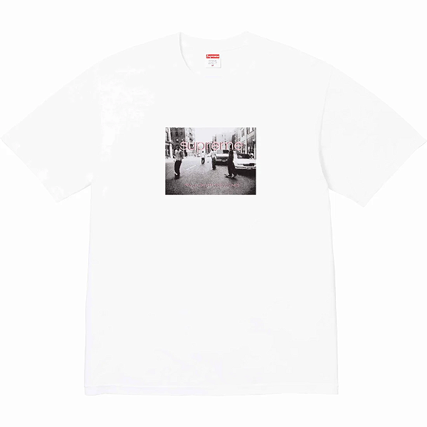 SUPREME - Camiseta Crew 96 "Branco" -NOVO-