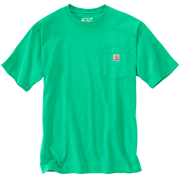 CARHARTT - Camiseta Pocket Loose Fit "Malachite" -NOVO-