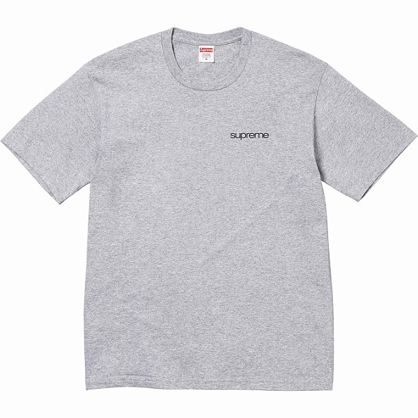 SUPREME - Camiseta NYC "Cinza" -NOVO-