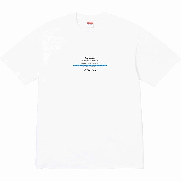 SUPREME - Camiseta Standard "Branco" -NOVO-