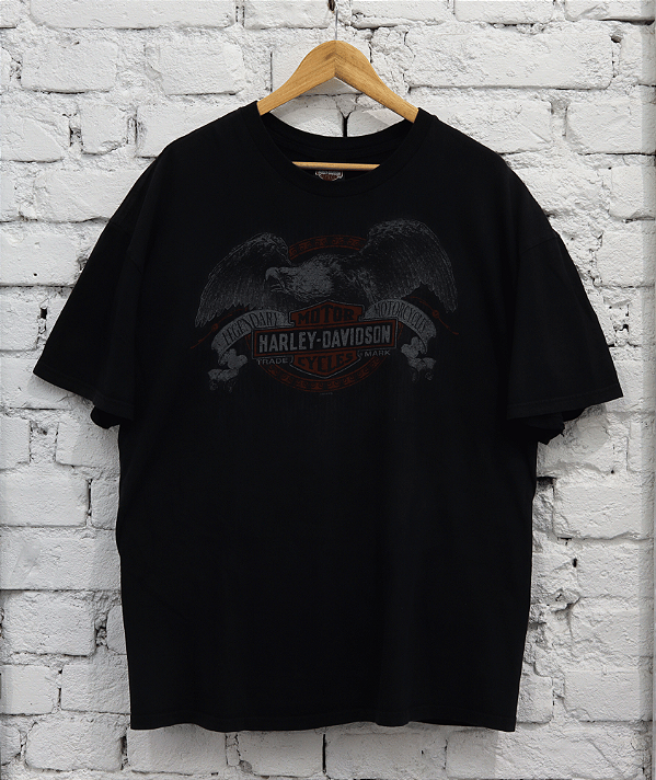 HARLEY DAVIDSON - Camiseta Chandler Snake "Preto" -VINTAGE-