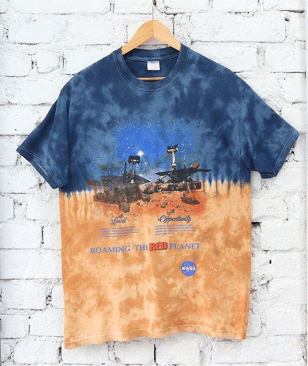 NASA - Camiseta Roaming The Red Planet "Tie Dye" -VINTAGE-