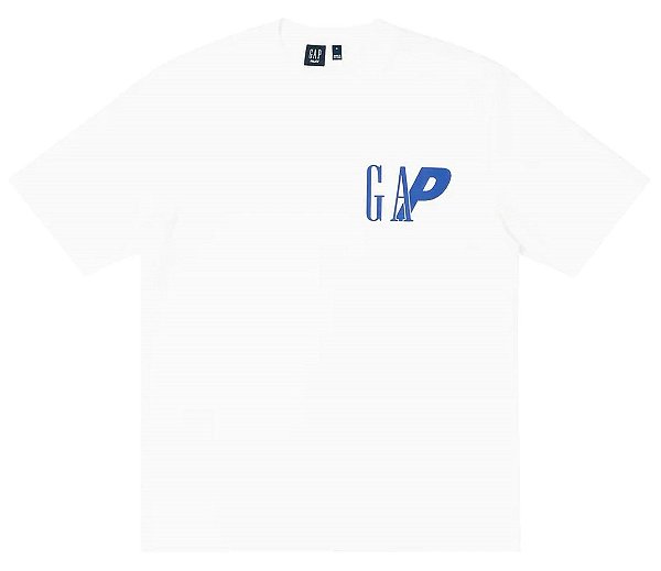 PALACE x GAP - Camiseta "Branco" -NOVO-