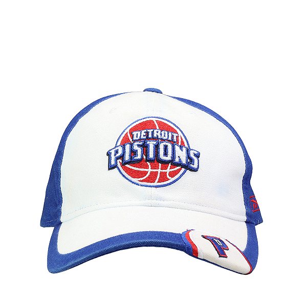REEBOK - Boné Detroit Pistons "Branco/Azul/Vermelho" -VINTAGE-