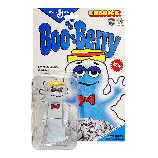 MEDICOM TOY - Boneco Kurbric: Boo Berry "Azul" -NOVO-